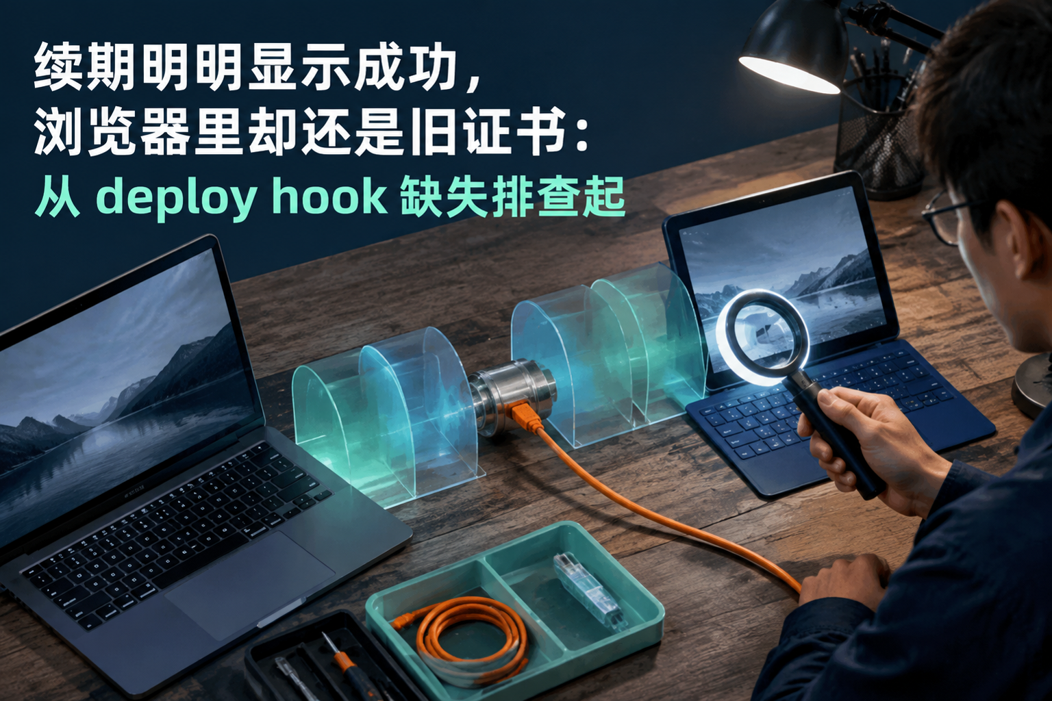 续期明明显示成功，浏览器里却还是旧证书：从 deploy hook 缺失排查起