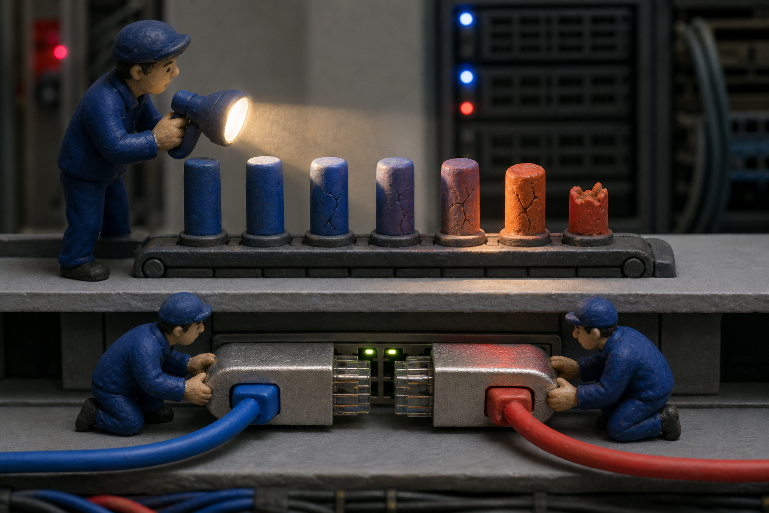 自动化续期场景下,HTTP-01 和 DNS-01 到底怎么选:an approaching certificate expiry being detected early, followed by a fresh request and a safe replacement before the live connection is interrupted