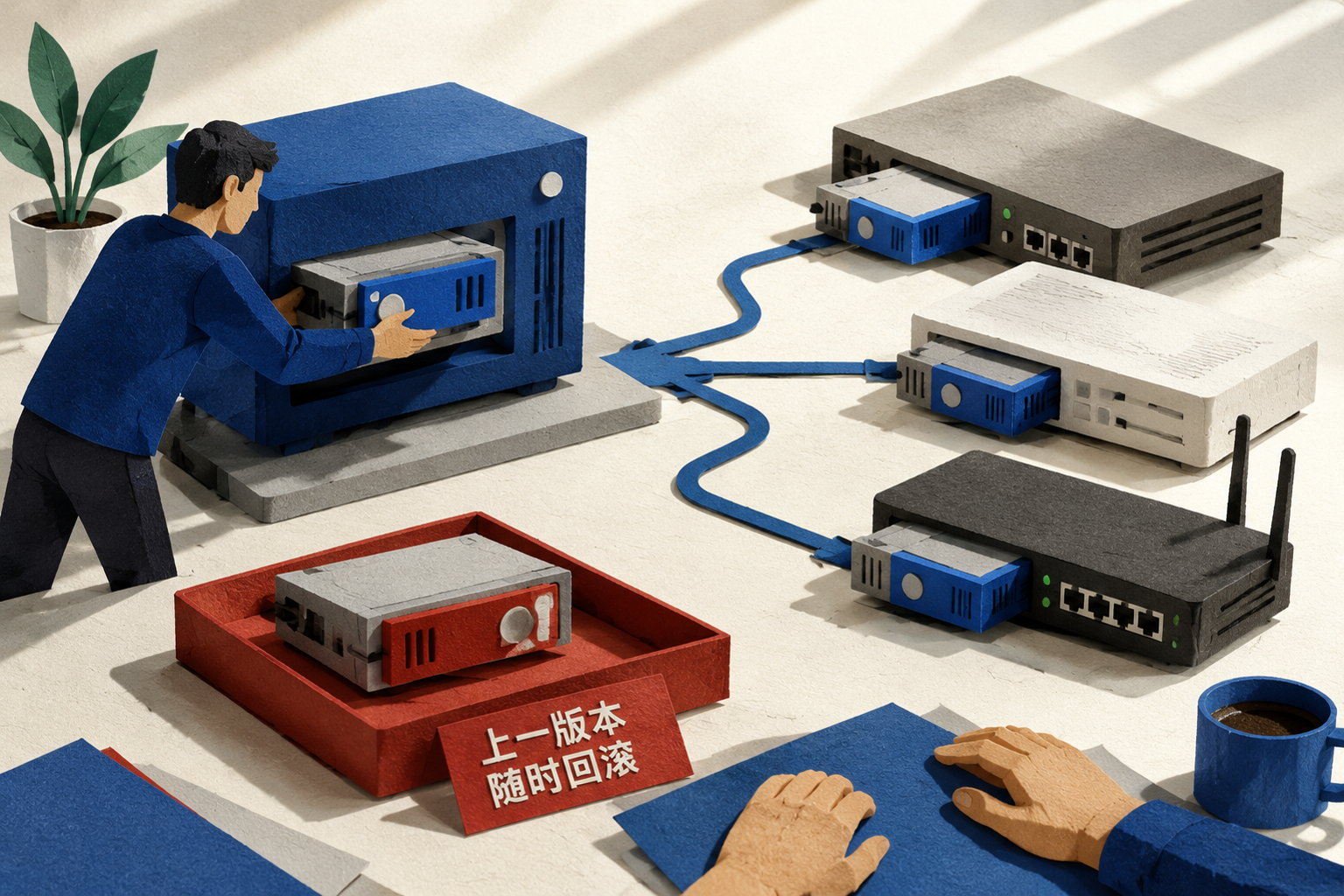自动续期跑了一年,私钥却从来没换过——谈证书轮换中最容易被跳过的一环:a new certificate version moving from its source to several edge appliances while the previous working version remains ready for rollback