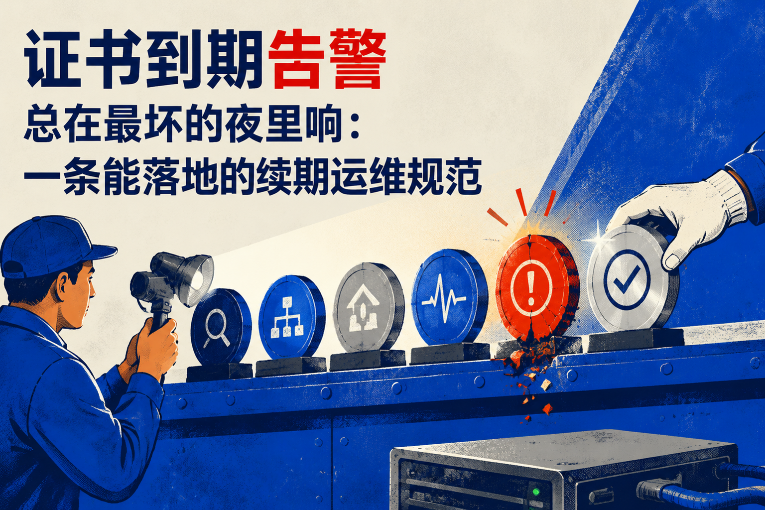 证书到期告警总在最坏的夜里响:一条能落地的续期运维规范