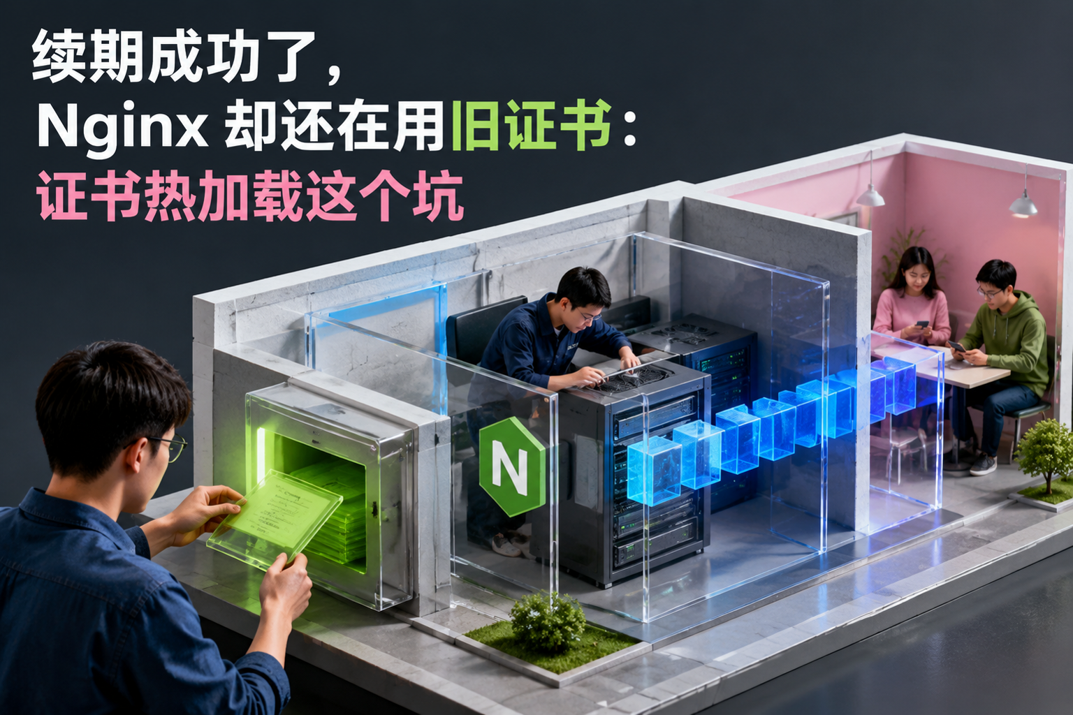 续期成功了,Nginx 却还在用旧证书:证书热加载这个坑