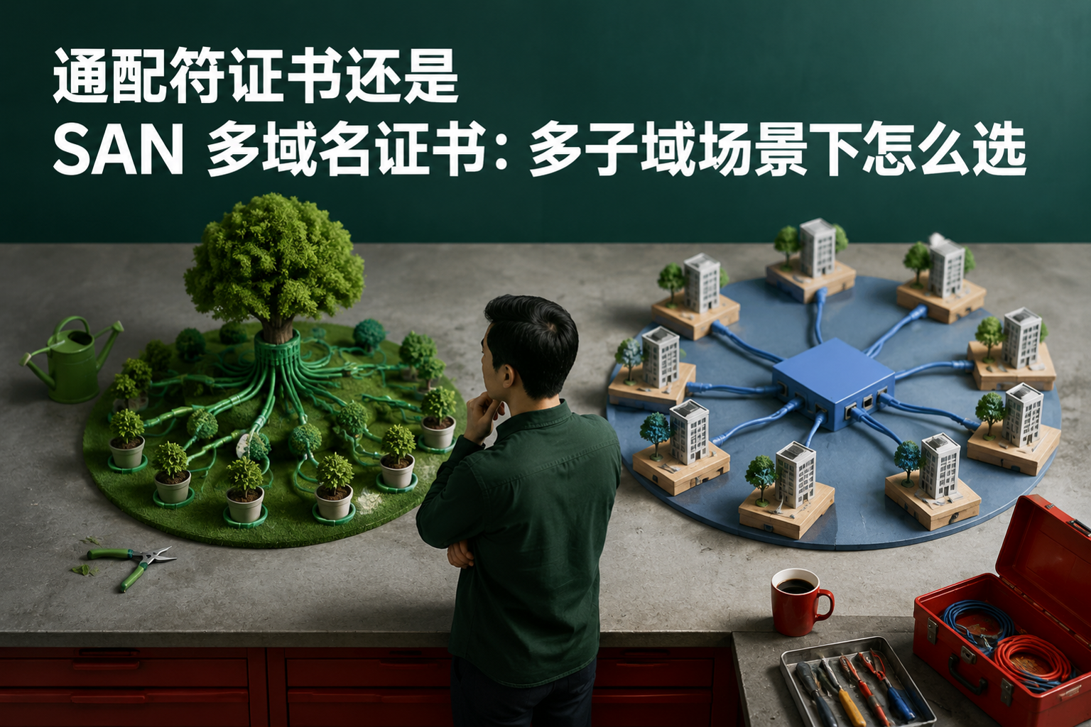 通配符证书还是 SAN 多域名证书：多子域场景下怎么选
