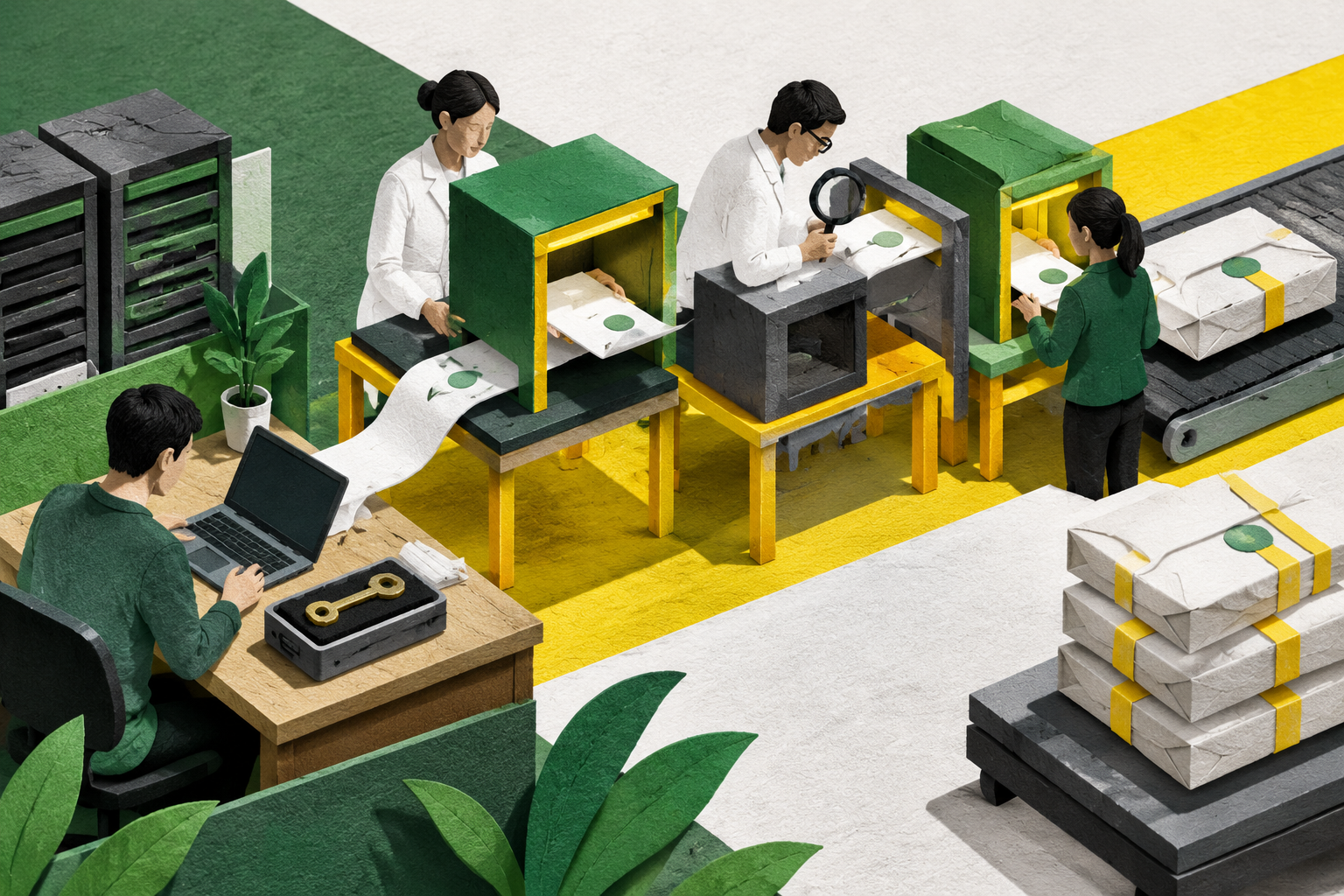 浏览器能开、curl 却报证书错:说说中间证书和证书链这回事:an ACME request being validated at separate stations and turned into a new deployable artifact while private key material remains at its origin